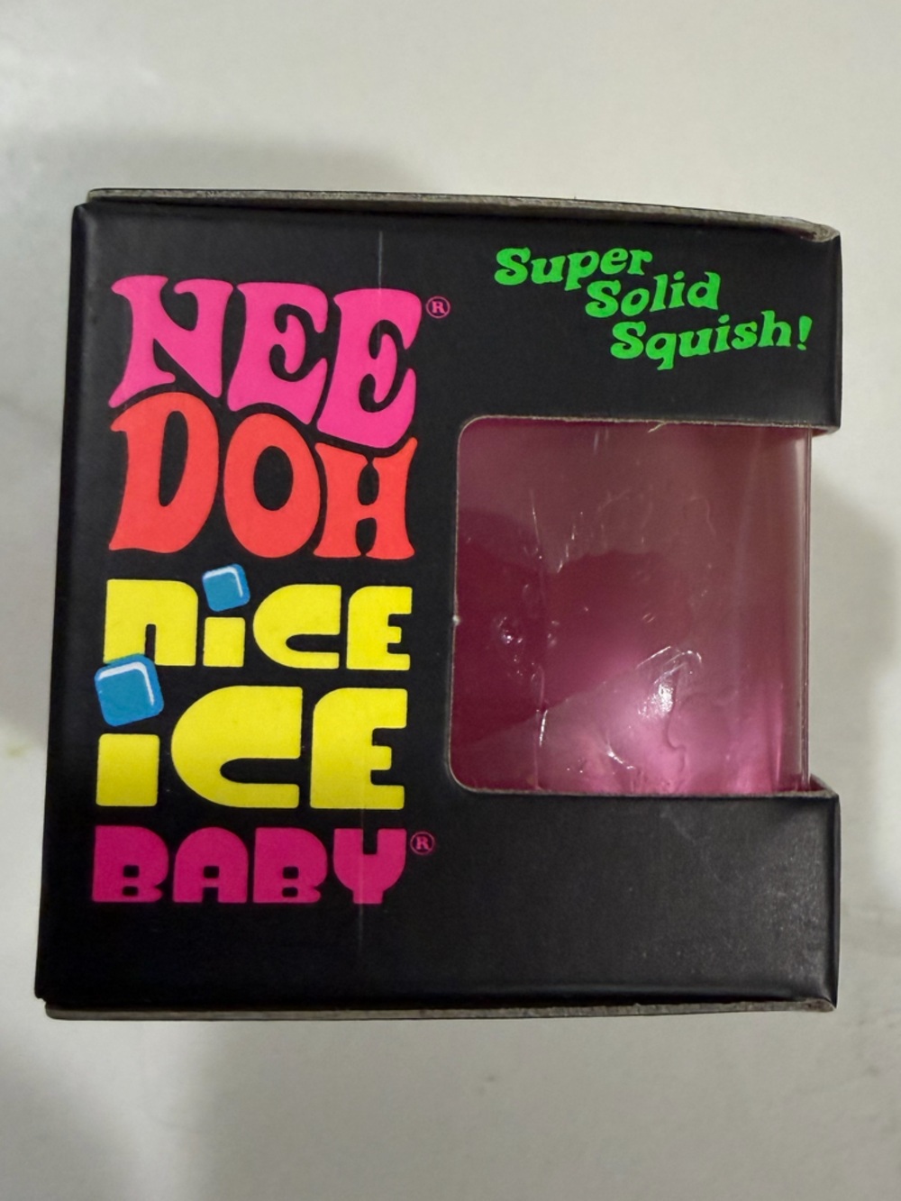 Schylling NEEDOH Nice Ice Baby - Pink NIB - “Teenie” size ice cube - Picture 2 of 8